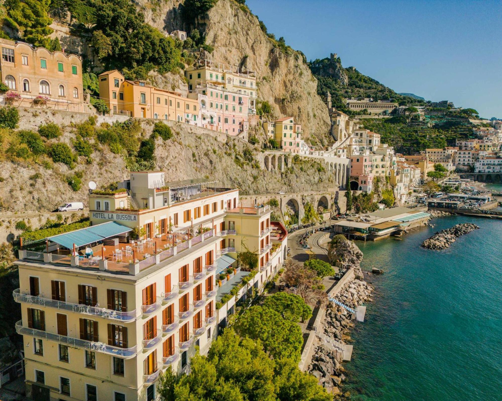 Hotel La Bussola Amalfi Exterior foto